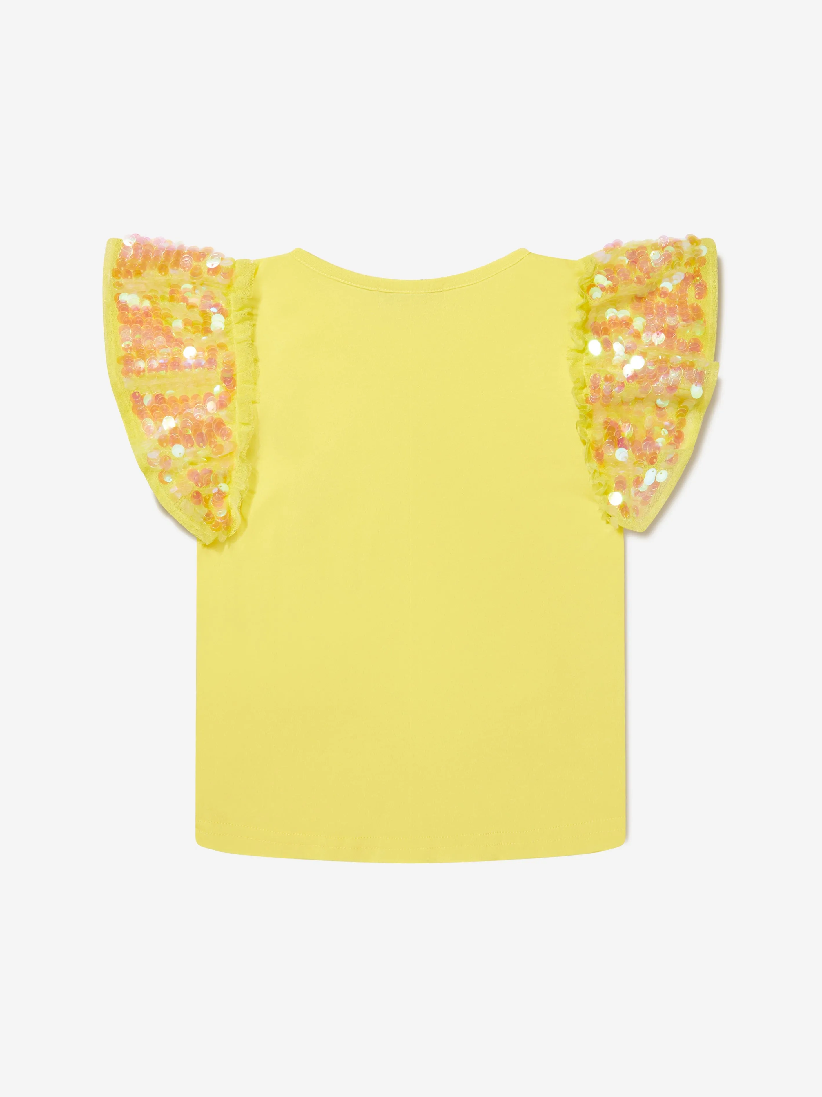 Angels Face Girls Sequin Louise Top in Yellow