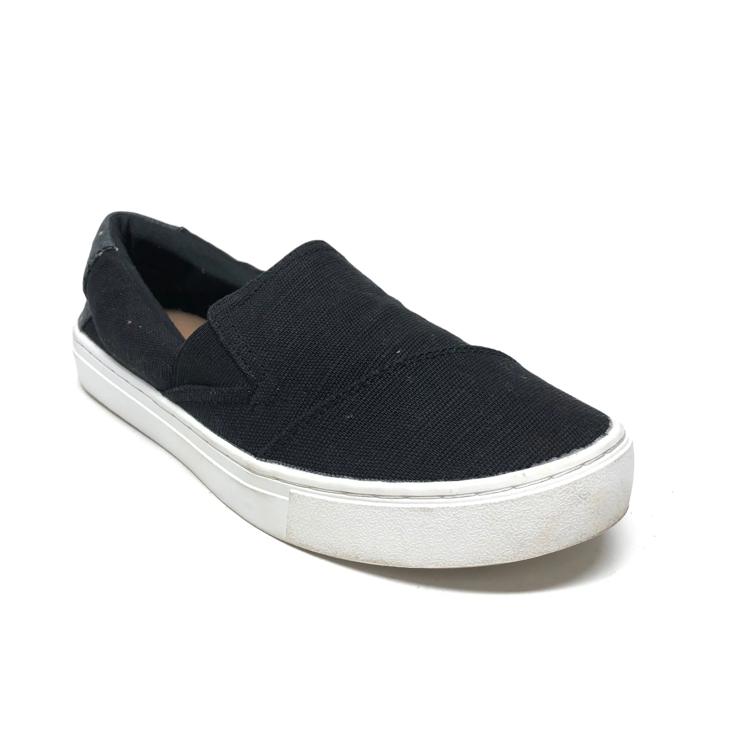 Black Shoes Sneakers Toms, Size 8