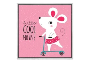 Cool Mouse | Canvas Wall Art Print