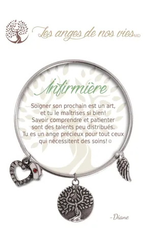 Infirmiére: Charm Bracelet