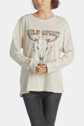 Long Sleeve Wild Spirit Longhorn