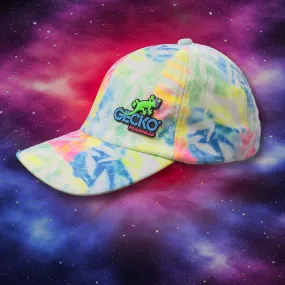 Neon Tie-Dye Dad Hat