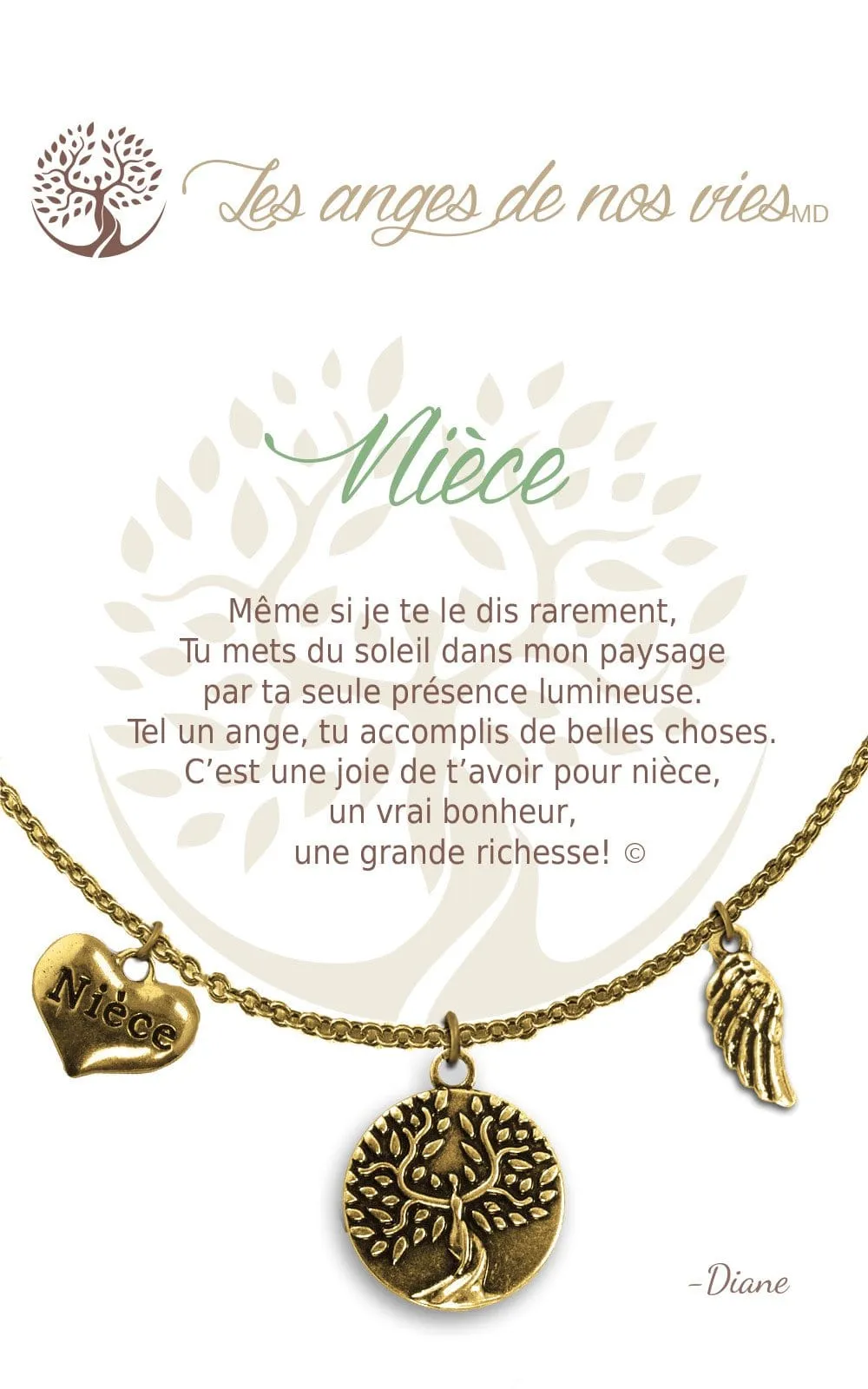 Niéce: Charm Necklace