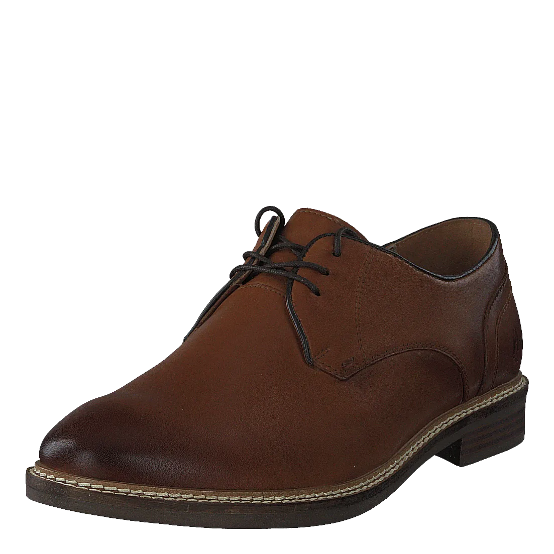 Nuvi Laceup Cognac