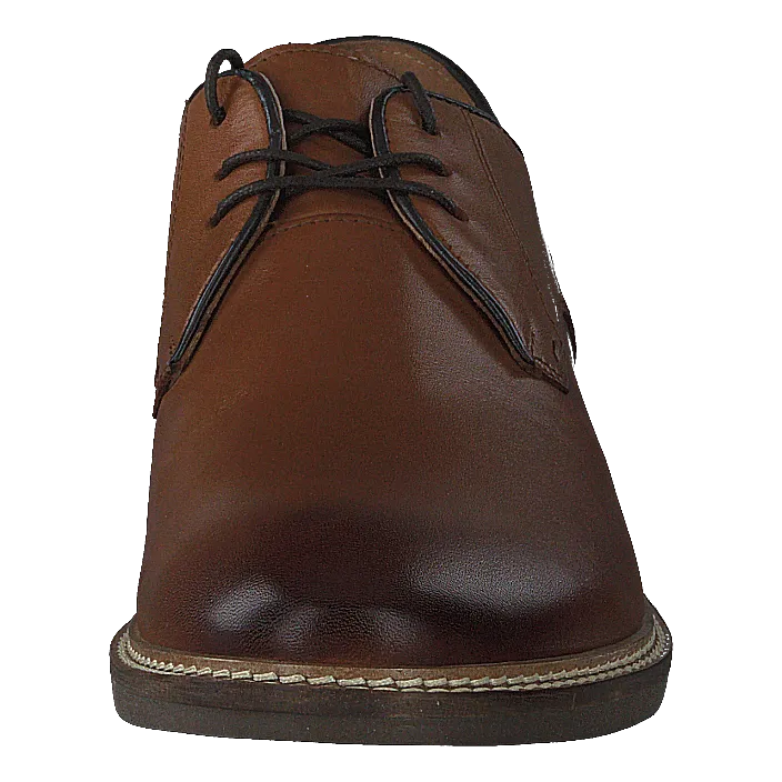 Nuvi Laceup Cognac