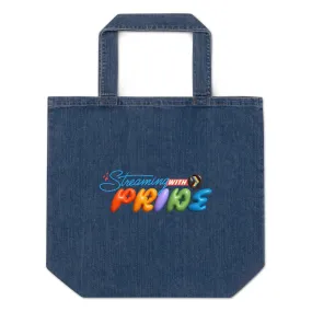 Streaming with Pride Denim Tote (Ships from Europe)