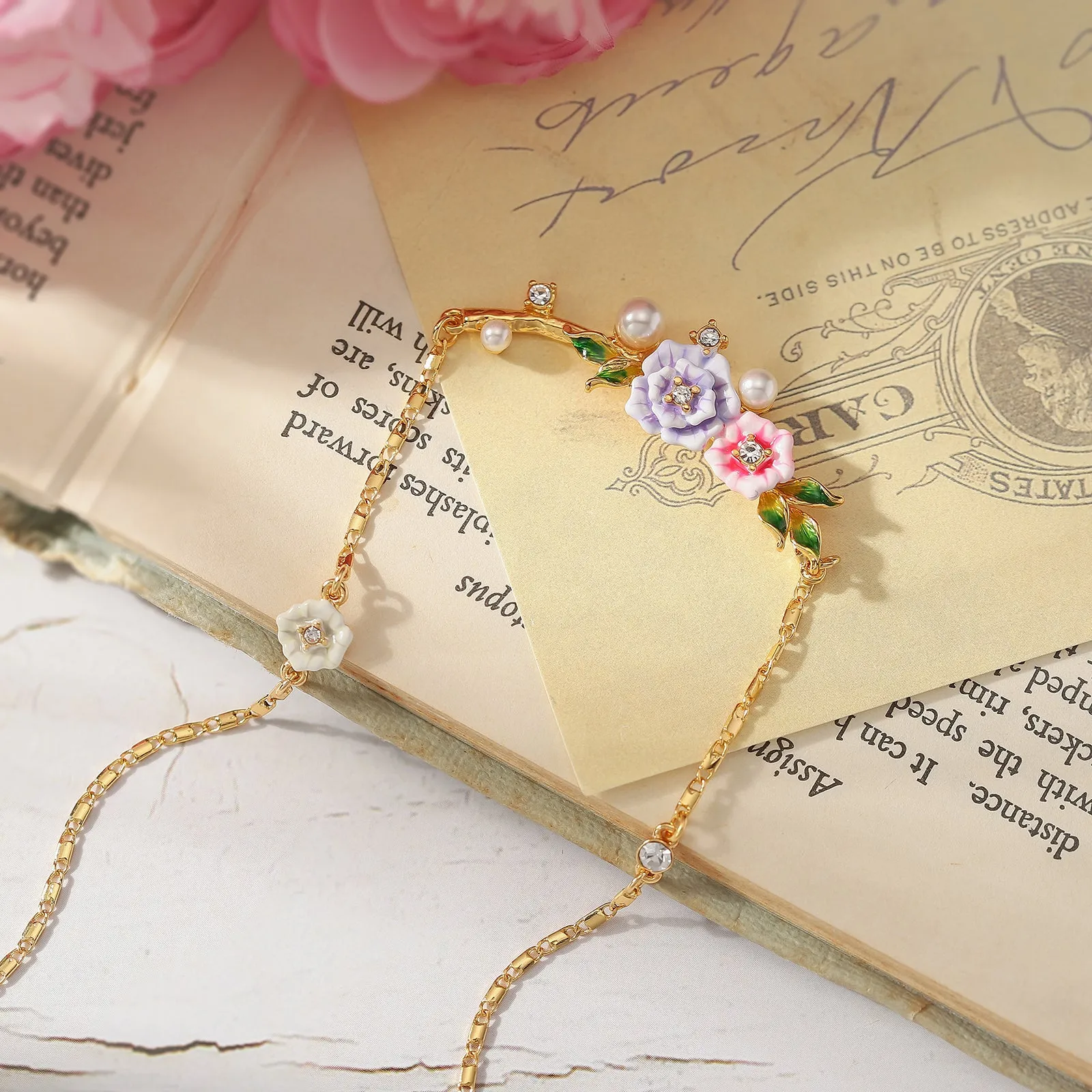 Wild Rose Necklace