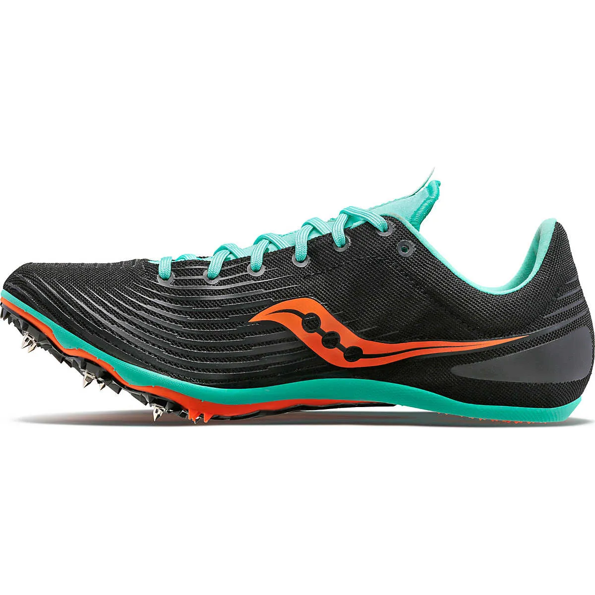 Women's Saucony Ballista MD (Black/Cool Mint)